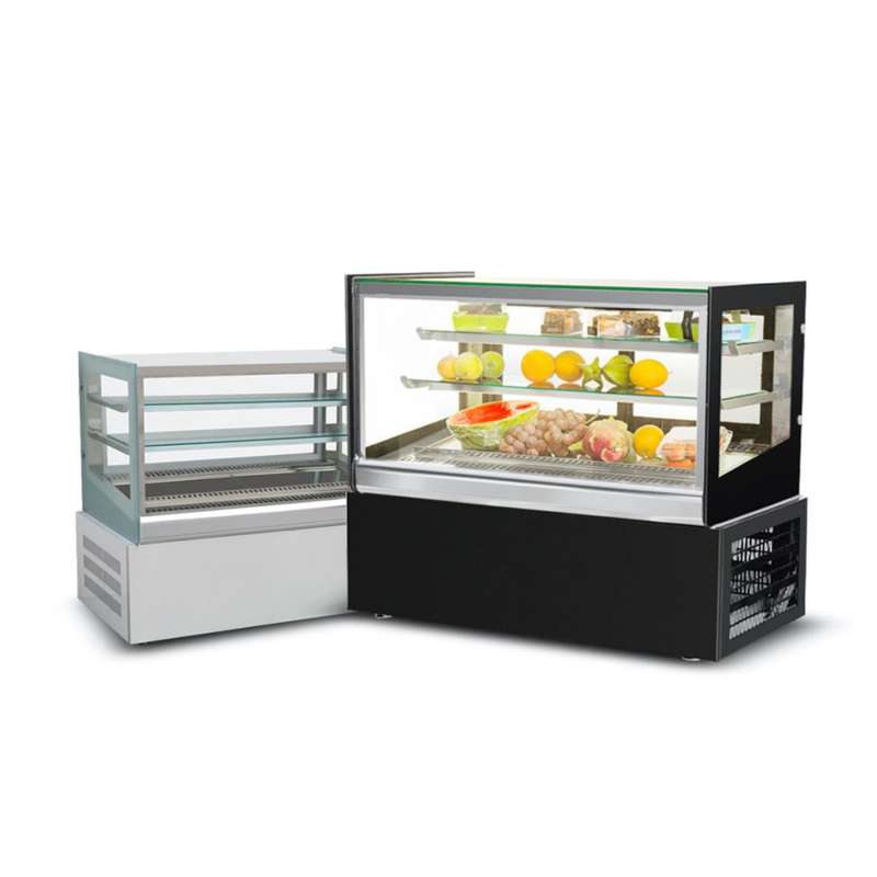 1200 * 510 * 760 mm à plat 2 ~ 8 ° C Contrôle de la boulangerie réfrigérée Carie