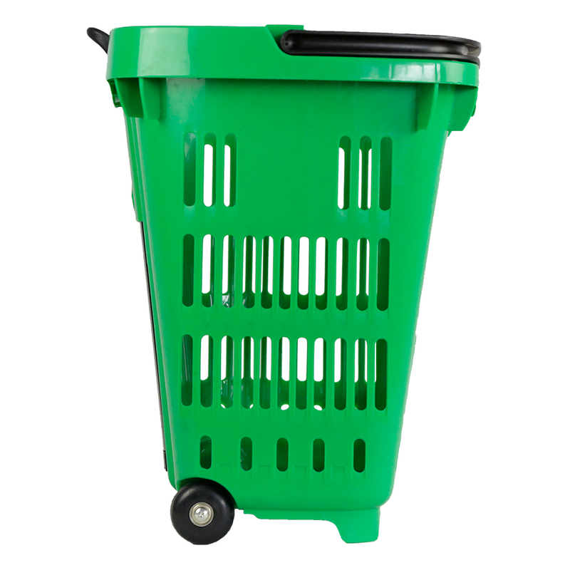 Panier de magasinage de 2 rouleaux Grip Handle
