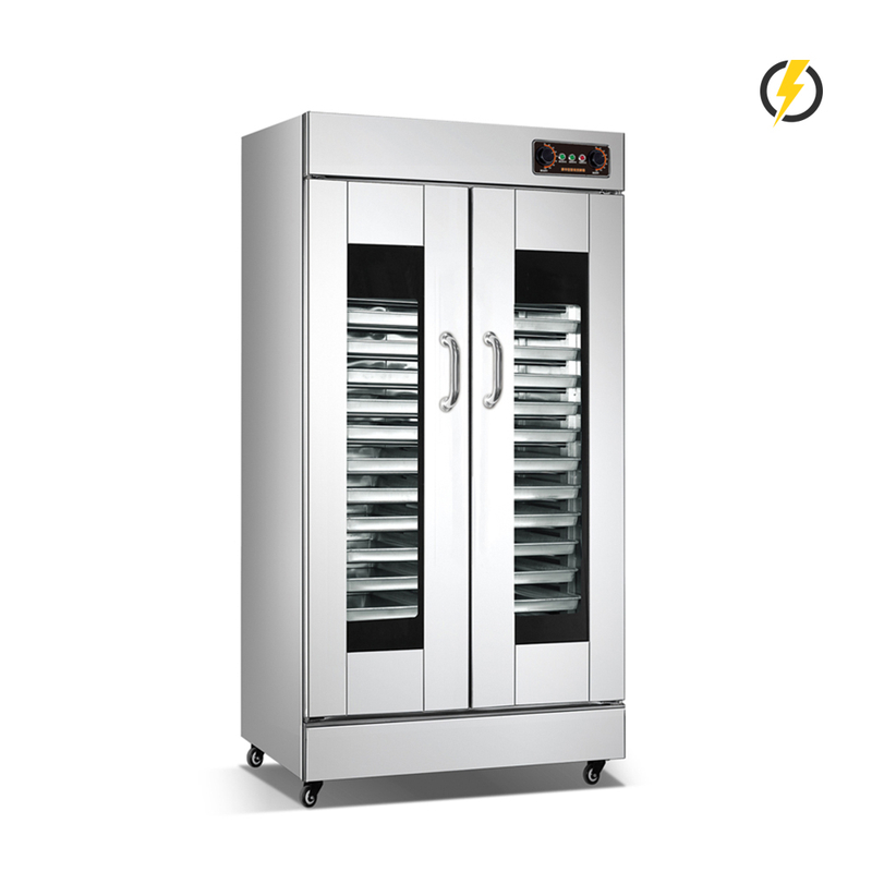 Température ambiante. ~ 60 ℃ 32 plateaux 1 porte Électricité en acier inoxydable