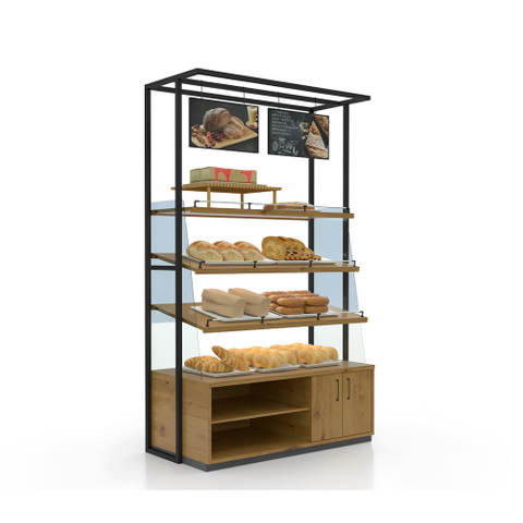 Rack d'affichage de boulangerie d'armoire de boulangerie 1000x600x2200mm
