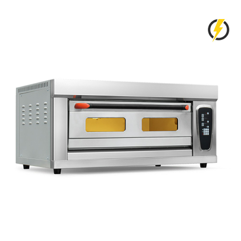 Température ambiante. ~ 400 ℃ 1 couche 2 plateaux de porte en acier inoxydable électrique four de pont 18 Contrôle de l'ordinateur
