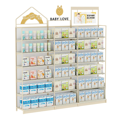  Baby Store Single Mur Wall Souples de conception de conception étagères de meubles.