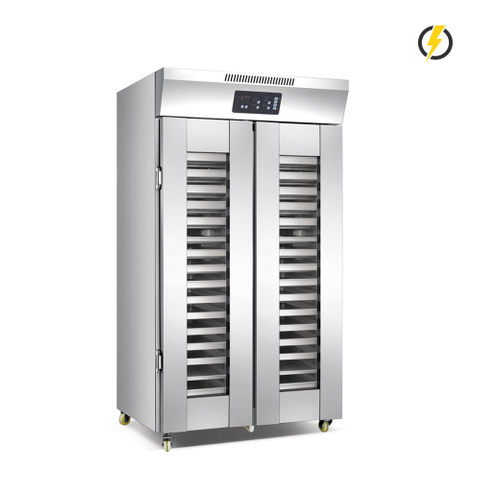Température ambiante. ~ 60 ℃ 36 plateaux 2 portes moussantes électriques avec épreuve de pulvérisation