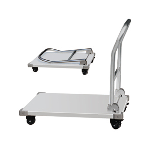 Chariot pliant en acier inoxydable