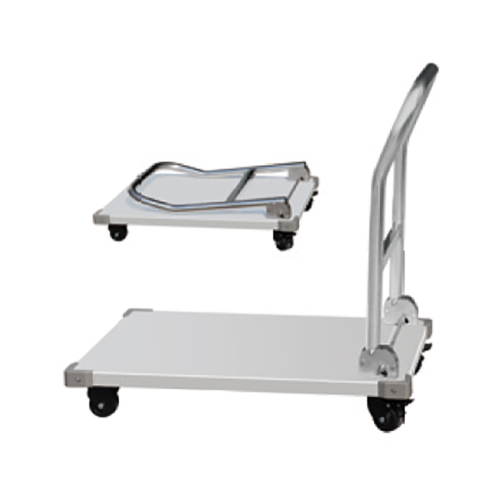 Chariot pliant en acier inoxydable