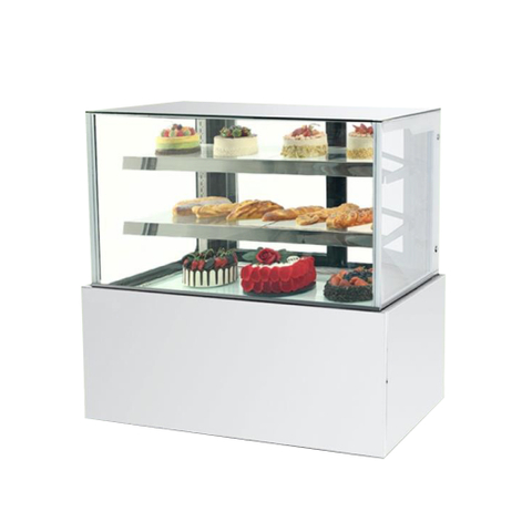 1200 * 800 * 1200 mm / 2 ~ 8 ° C Showcase de gâteau réfrigéré