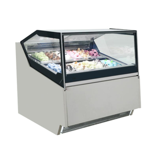 1290 * 1174 * 1200 mm / -18 ~ -25 ° C vitrine de gelato réfrigérée