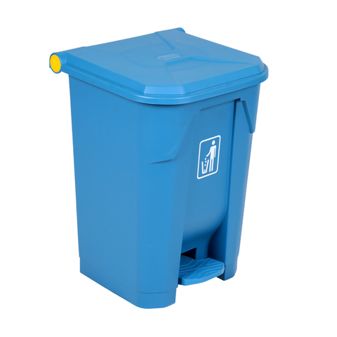 Supermarket 60L Pouche en plastique Can avec couvercle