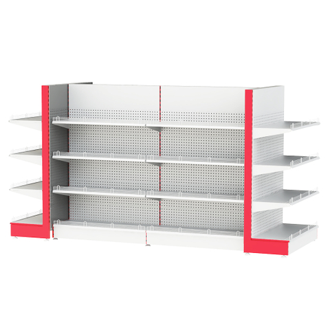 Épicerie étagère de supermarchage d'étagères de gondole