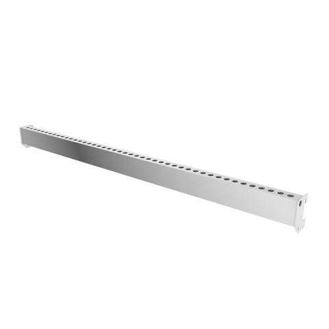 Barre de support arrière rectangulaire perforé