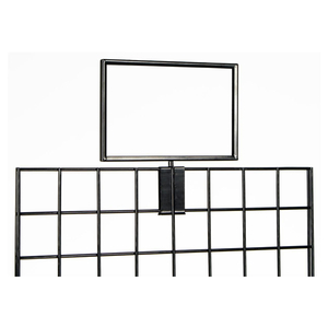 Le support de panneau de mur de grille affiche la signalisation double face 11 'x7 '
