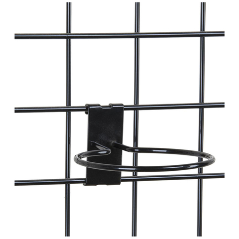 24 'Gridwall Hangrail est de 12 ' Deep pour tenir des affichages de marchandises