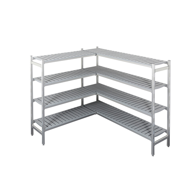 Étagères à la pièce froide en aluminium