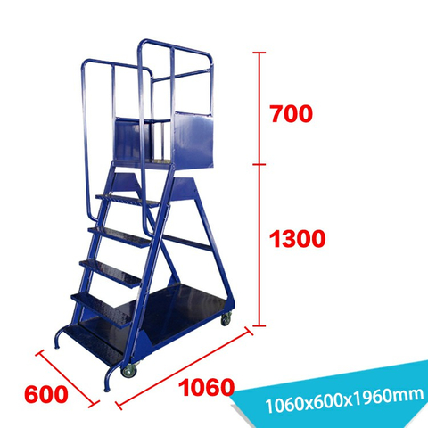 Plate-forme entrepôts mobiles Step Ladder Truck Trolley LT-3