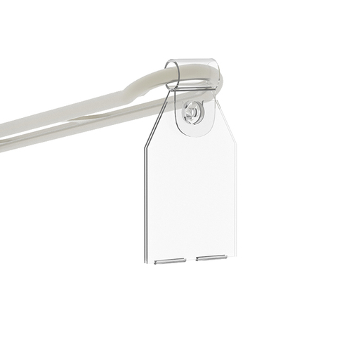 Porte-étiquette de bande de données pour crochet 