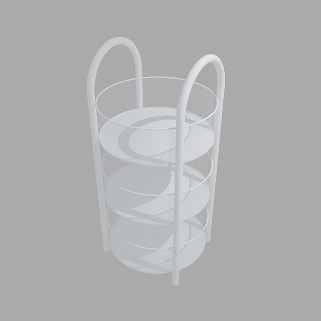 Trois couches Circular DiaPlay Shelf