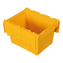 Caisse empilable en plastique Contatrice de couvercle attaché NLB-1