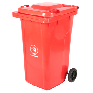 240L Bin de déchets HDPE robustes