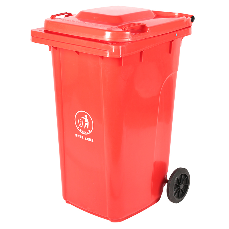 240L Bin de déchets HDPE robustes
