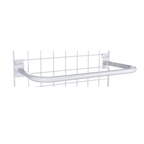 24 'Gridwall Hangrail est de 12 ' Deep pour tenir des affichages de marchandises