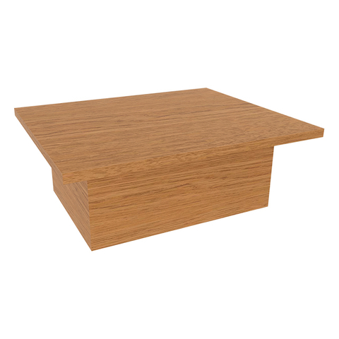 Mini-table d'affichage en bois pour le produit de maquillage 
