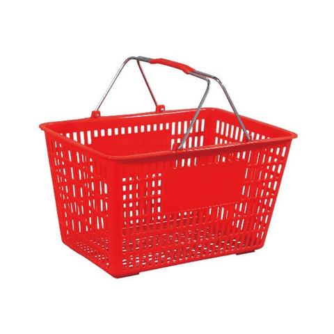 Panier de magasinage à double poignée 38L B-40