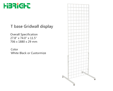 T support d'affichage de la grille de base
