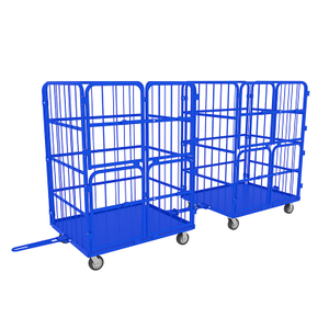 Chariot à cage de rouleau connectable