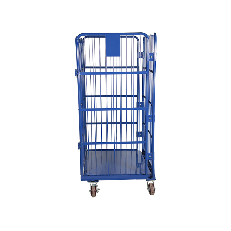 Chariot à cage de rouleau coloré