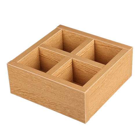 Boîte d'affichage en bois pour Beauty Supply Store 