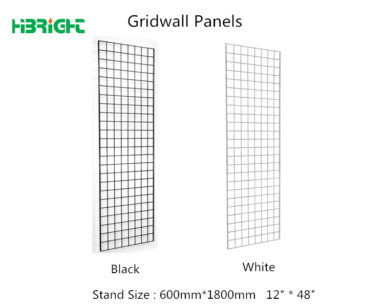 Panneaux de mur de grille