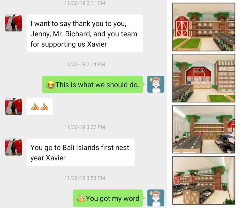 Indonésie Client-Xavier