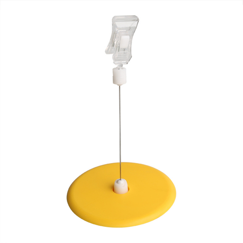 Support de panneau de base de base rond en plastique