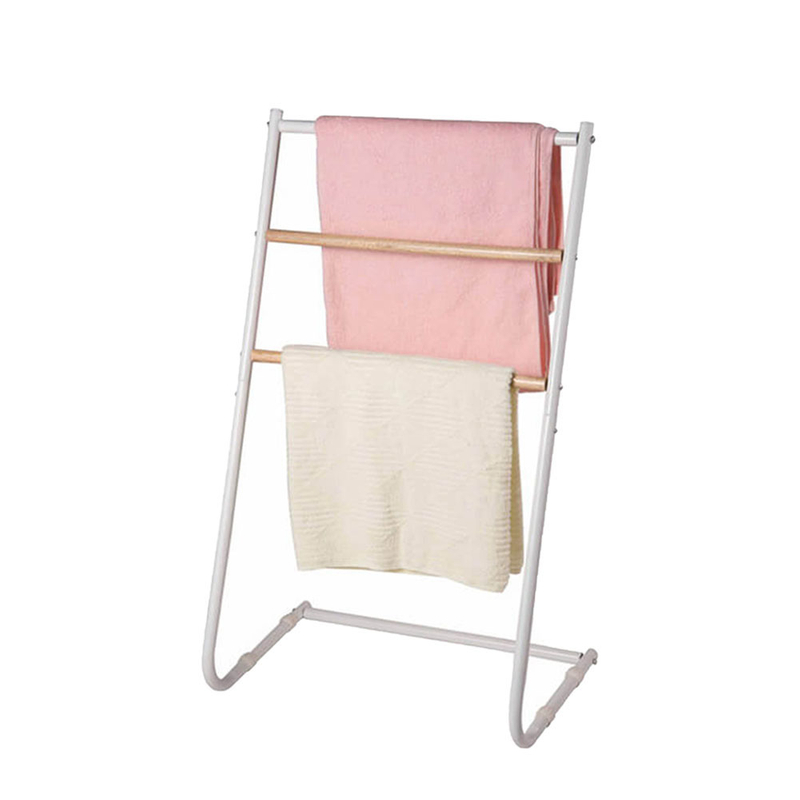 Rack de serviettes autoportante pour salle de bain