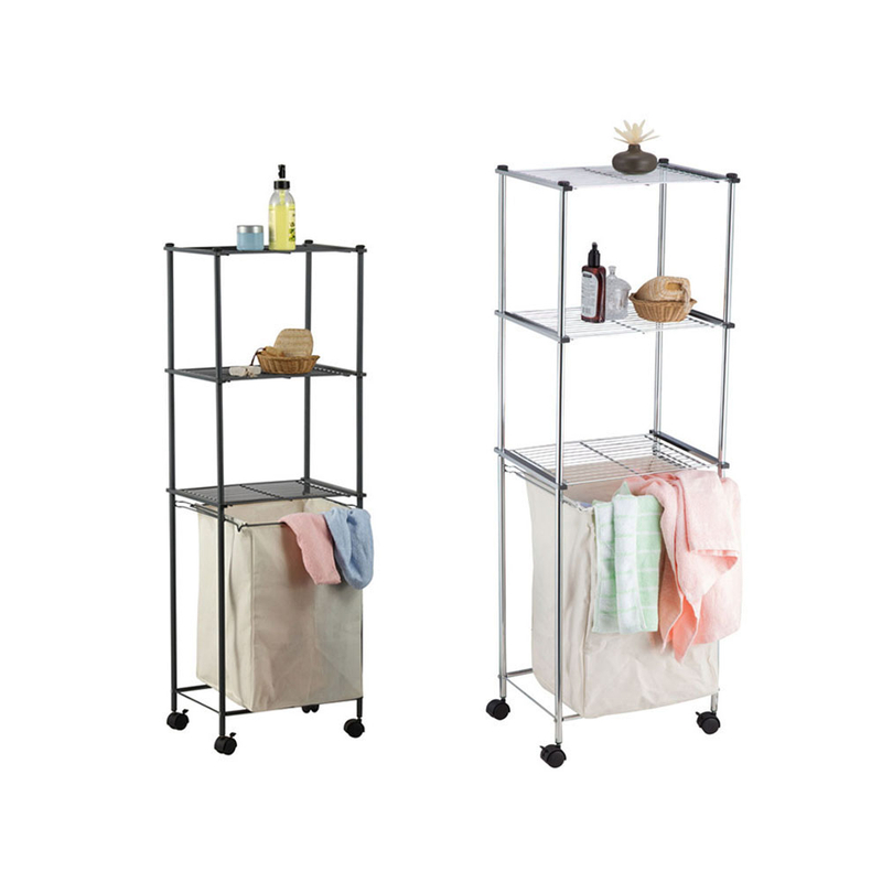 Autoportant sur le support de rangement des toilettes