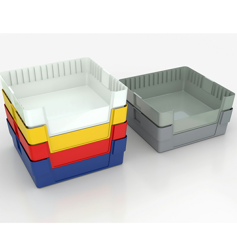 Bac de rangement en plastique