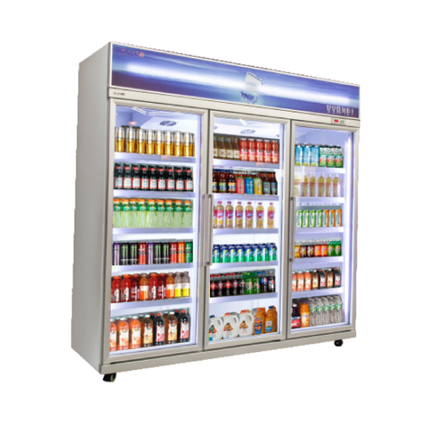 Perg-in Vertical Multi-pont multiples quotidien Refroidissement à l'air réfrigéré 1 ~ 10 ℃ CHILLER AVEC PORTE DE PORTE ET PUBLICATION