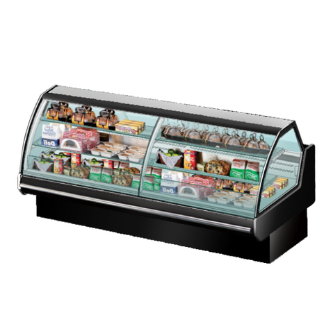 Supermarché -1 ~ 5 ℃ Deli plus refroidisseur pour le compteur de service Sandwich Affichage