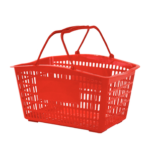 26L Panier d'achat en plastique pour supermarché