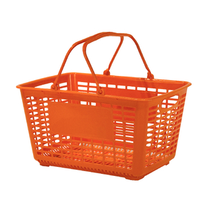 22L Panier d'achat en plastique pour le supermarché