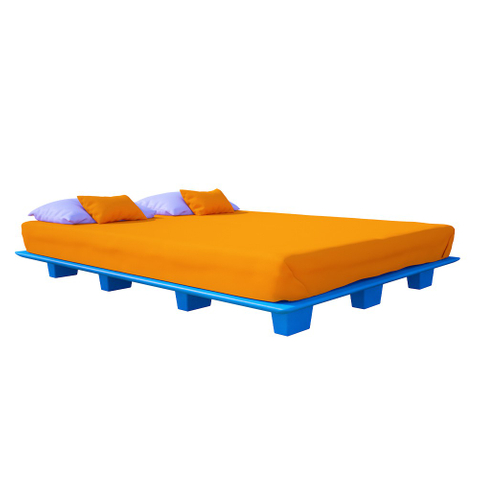 Grande palette en plastique ajusté pour le matelas