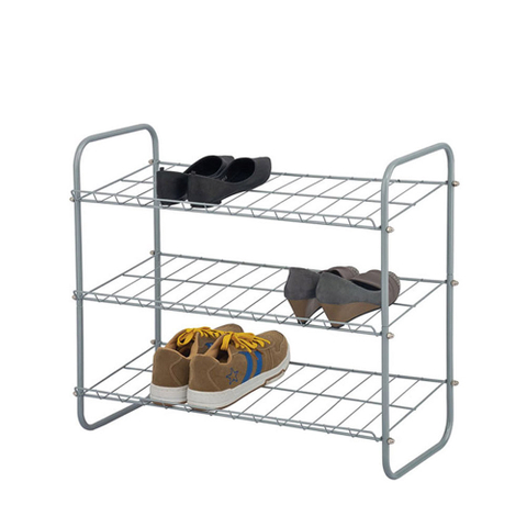 Rack de chaussures en acier de revêtement de puissance