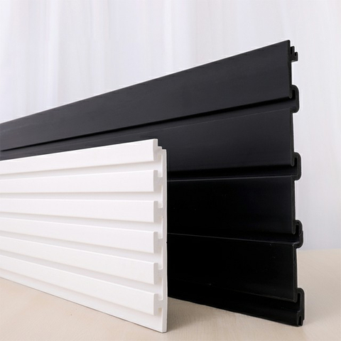 Système d'affichage de slatwall PVC