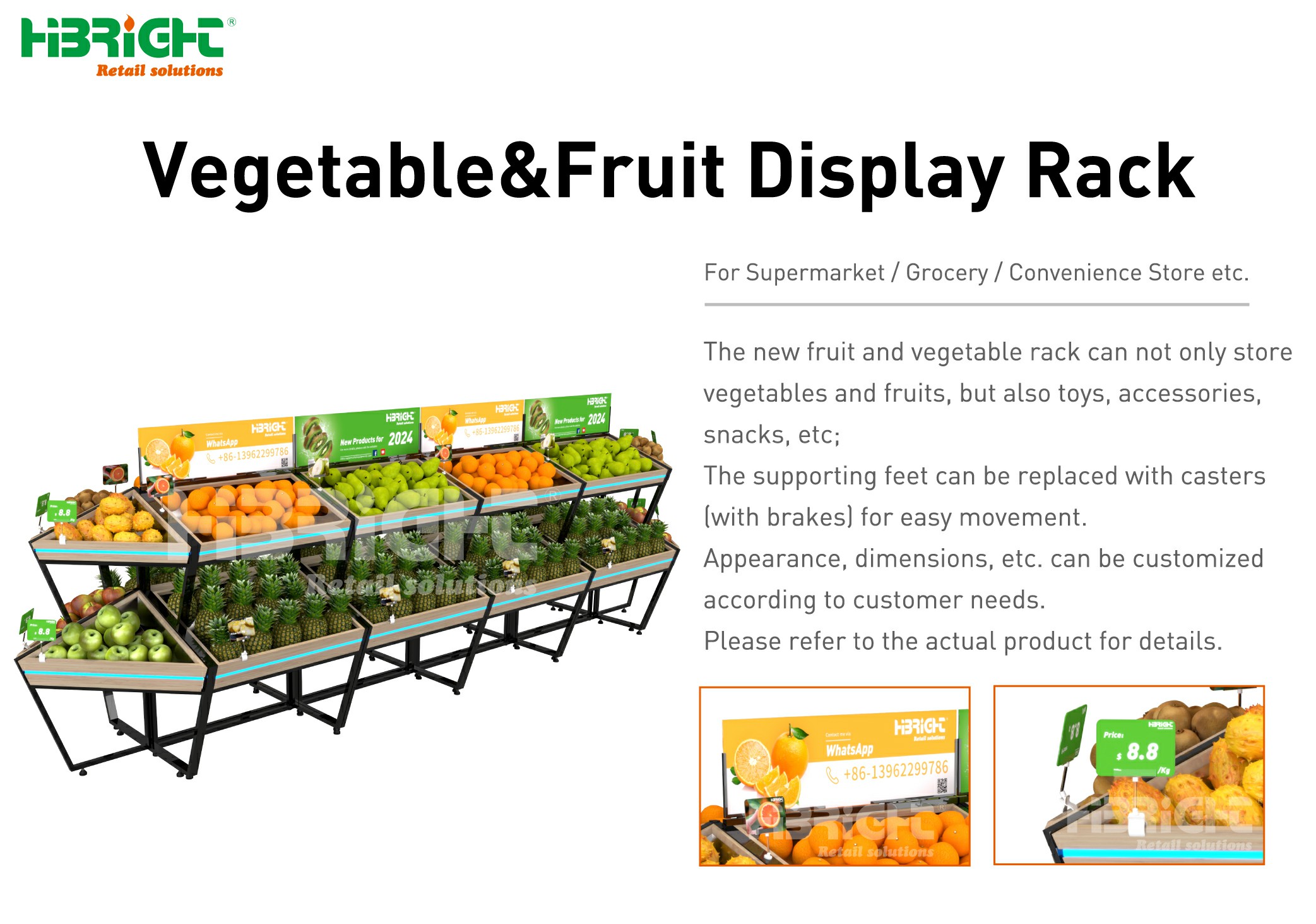 Rack de légumes et de fruits1
