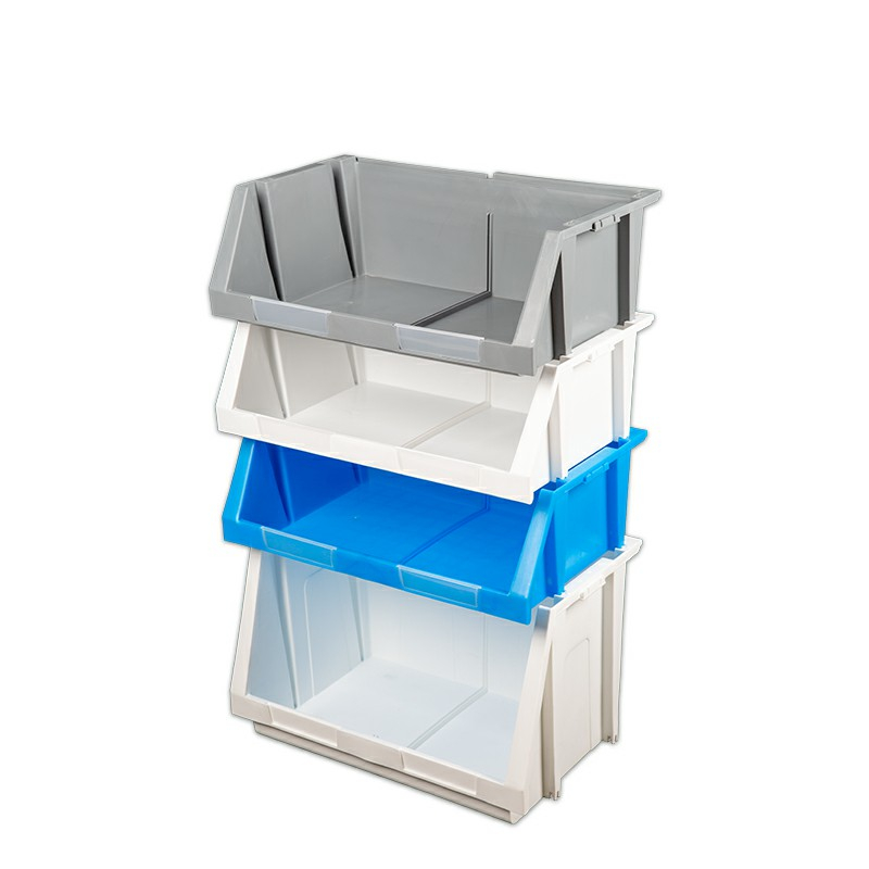 Entrepôt empilable et nichable Boîte de promotion de bacs de stockage en plastique