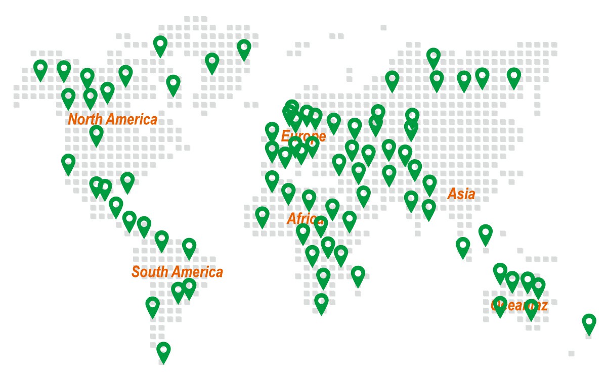 Des projets de supermarchés dans le monde entier soutenu par Highbright