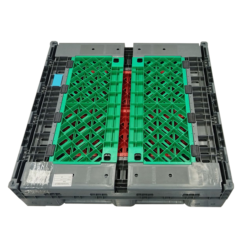 Boîte à palettes en plastique carré