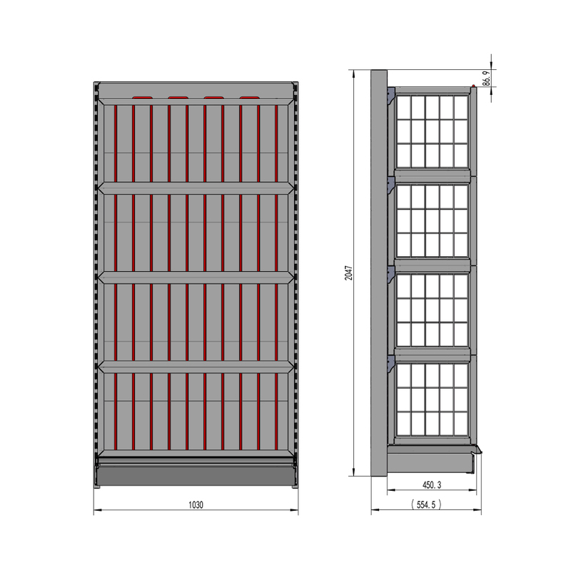 Afficher la cage pour la balle en magasin