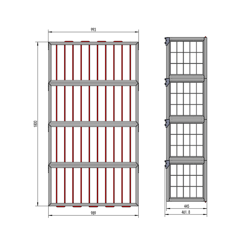 Afficher la cage pour la balle en magasin