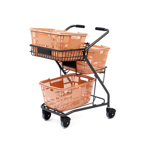 Panier avec panier pour dépanneur